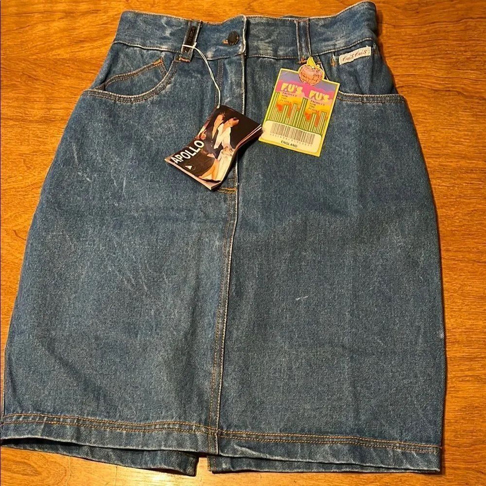 F.u’s F.u’s from England Jean Pencil Skirt